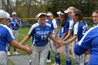 Softball vs Emerson 1  Wheaton College Softball vs Emerson in game 1 of a doubleheader. - Photo By: KEITH NORDSTROM : Wheaton, Softball